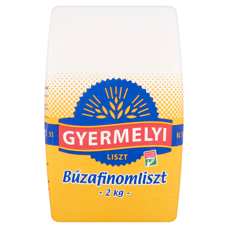 Gyermelyi finomliszt 2kg csomagolt